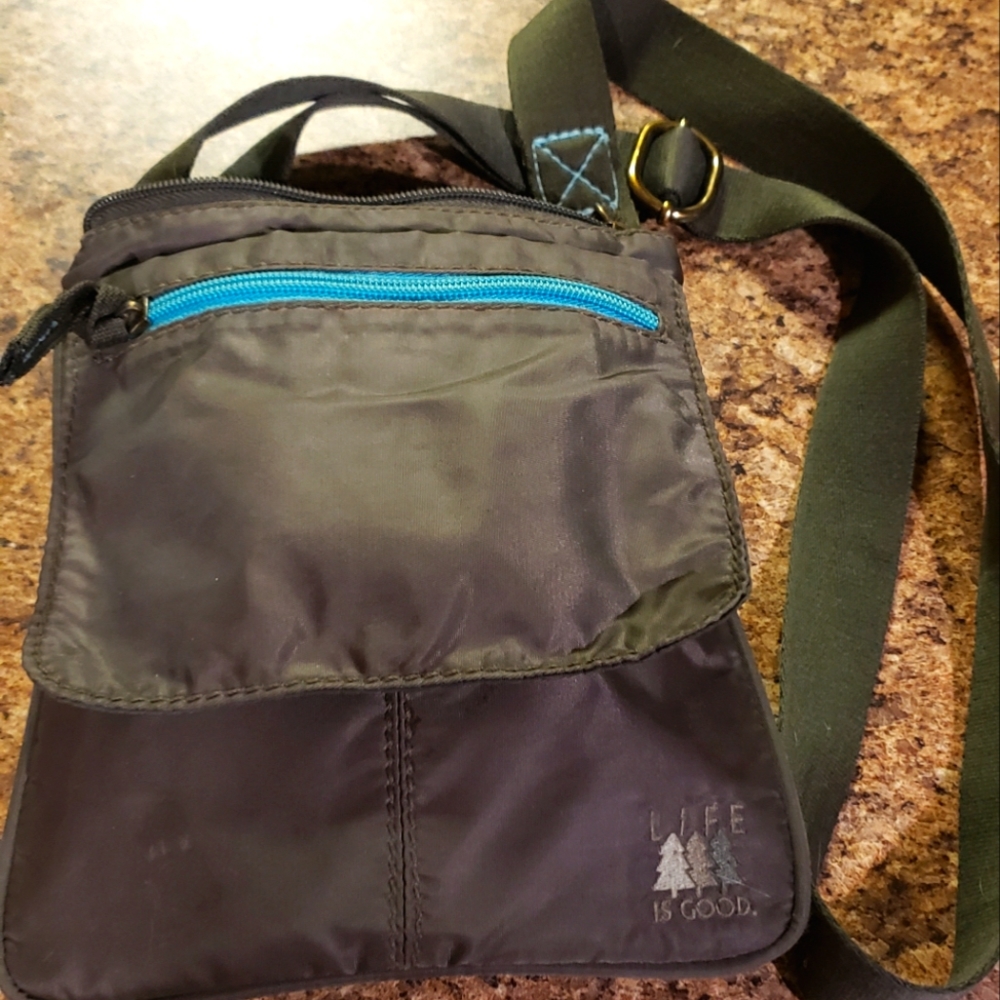 Life is Good Cross Body Purse